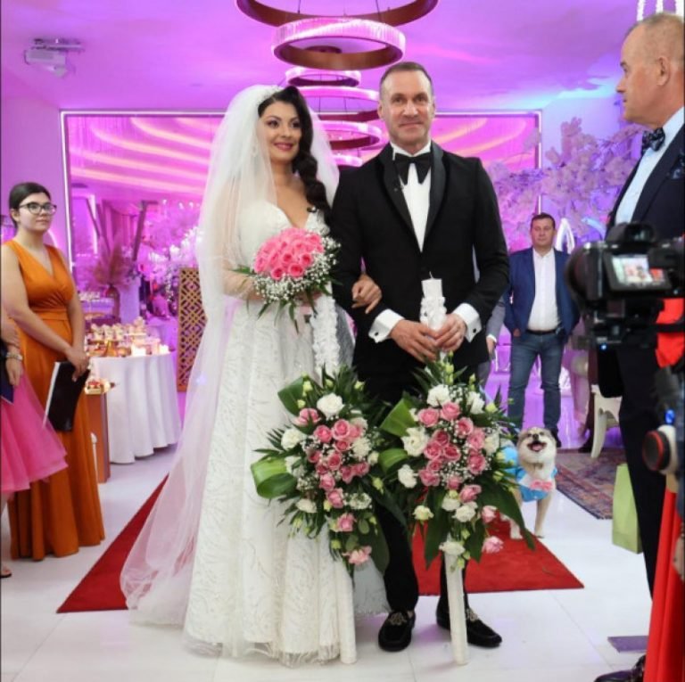 Nunta anului, Alin Oprea și Medana au avut 500 de invitați și 10 perechi de nași