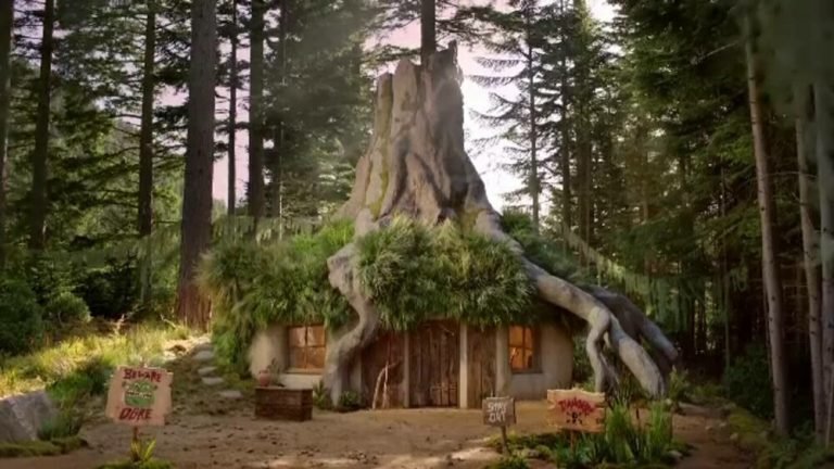 Casa lui Shrek poate fi închiriată pe Airbnb