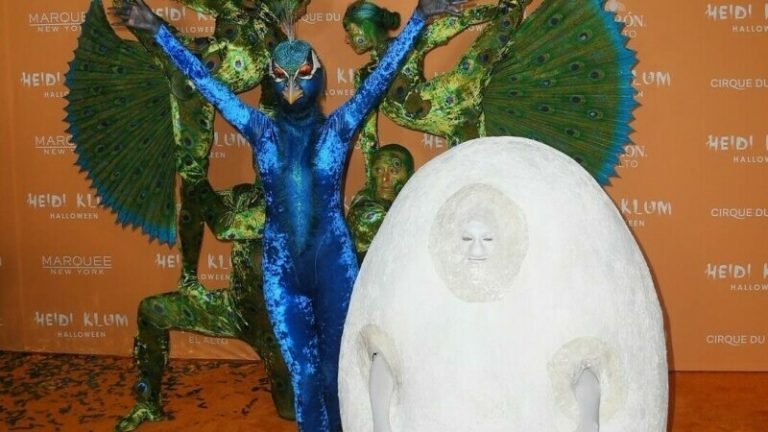 Apariția de Halloween a lui Heidi Klum